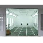 Movable Exhaust Fan Automotive Paint Room With Infrared Lighting Heating