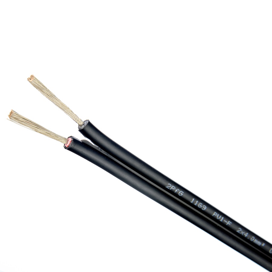 Solar Cable 4 Sq mm DC Black Red PV Cable for Solar Panel to Battery TUV Approved and More than 25 Years Service Life
