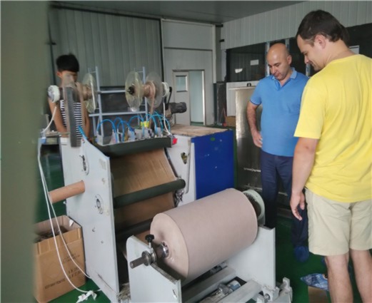 Motor Core Components KR-FJ60-II Tape Rewinding Machine for Economical Medical Tape