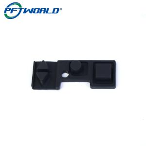 China CNC Machined Plastic Parts Silicone Buttons Custom Injection Molding Service wholesale