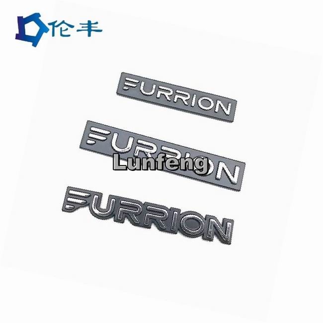 Rectangle Aluminum Nameplate Machine Logo Stainless Steel Anodized Nameplates