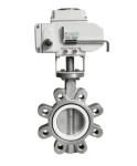 PTFE "O"Ring Lug Type Wafer Butterfly Valve Regulation Type