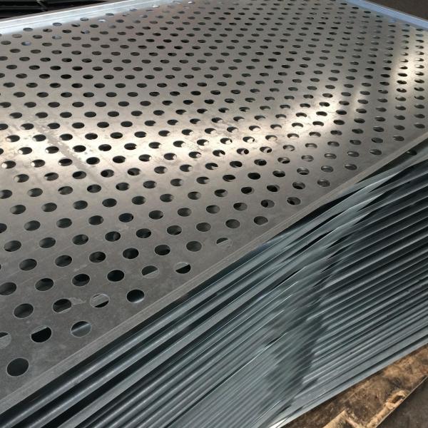 0.05-8.0mm Stainless Steel Perforated Plate DIN EN Powder Coated Aluminum Sheet