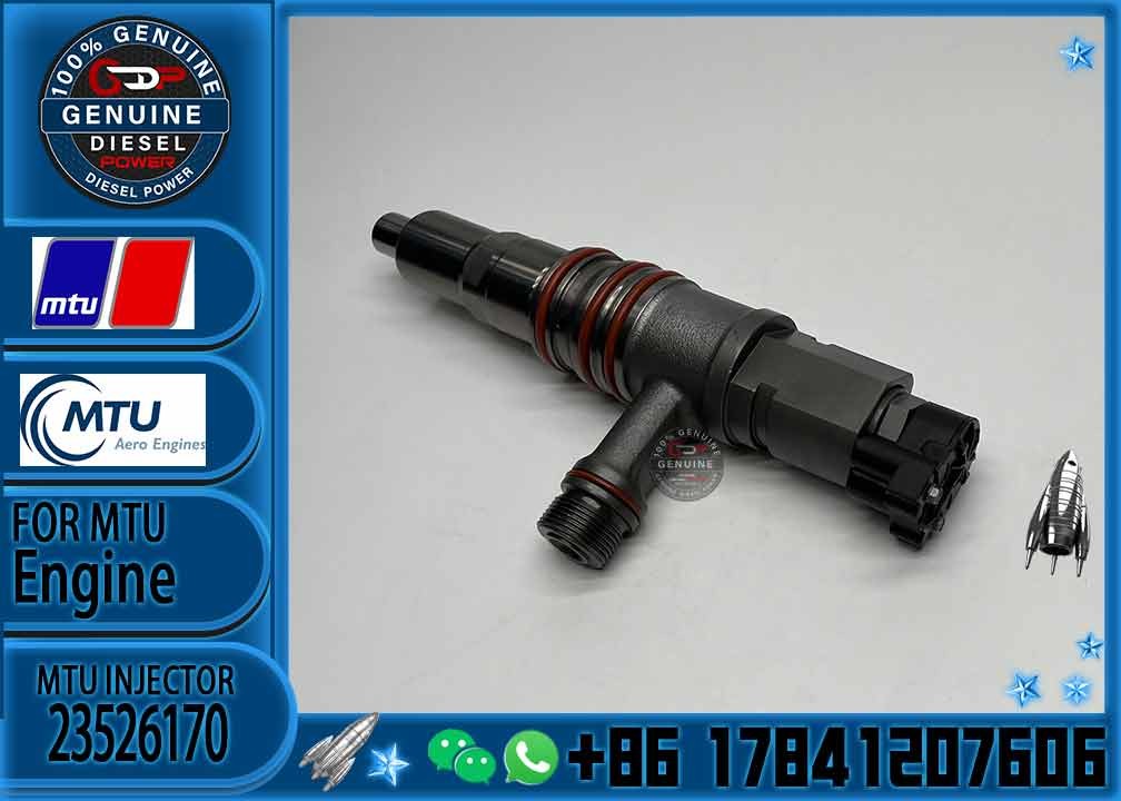 New fuel injection system parts fuel injector 23526170 for MBE 4000 Engines