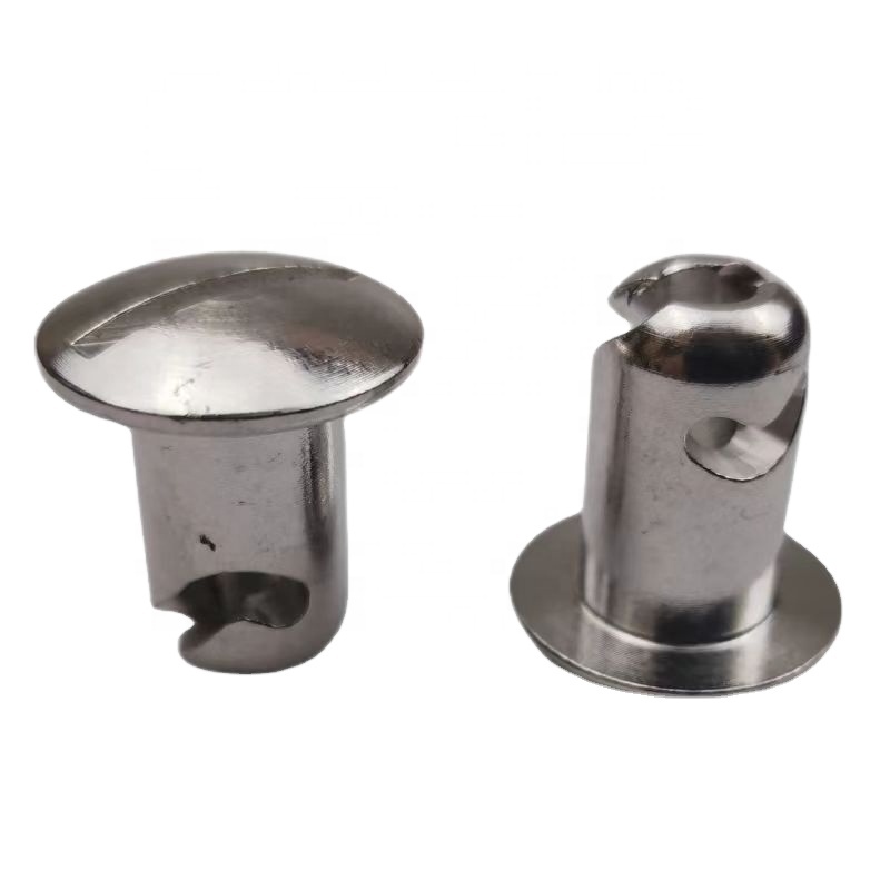 Modified Cars Parts Universal Car Fitment Silver Aluminum Sprint Car Fasteners with .550" Grip and Dzus Button