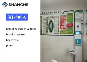 China Smart Electric Ultrasound Medical Height And Weight Scales For Measuring Heart Rate Blood Pressure wholesale