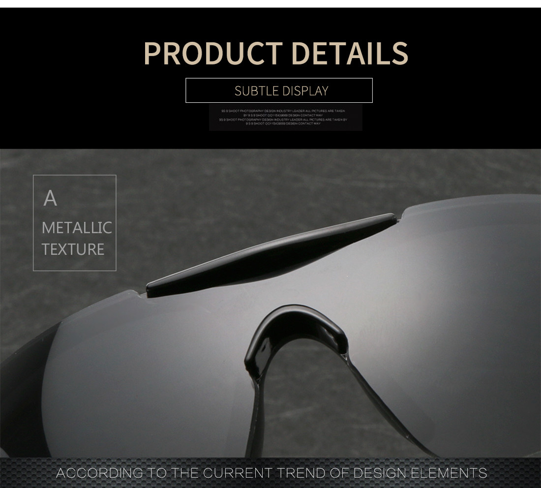 Classic Running Windproof Designer Sports Polarized Cycling Sunglasses