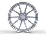 21 22 Inch 2Pieces Custom Forged Wheels Grey Rim High Polished Deep Concave