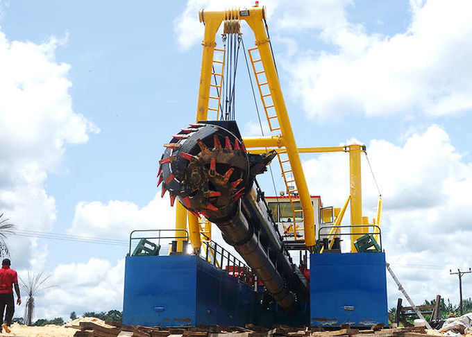 18 Inch River Hydraulic Dredging Ore Ship With PLC Generator