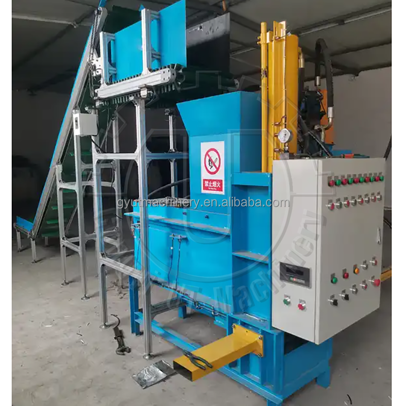 Hydraulic Sawdust Wood Shavings Press Baler Machine Long Service Life Pressure 30t