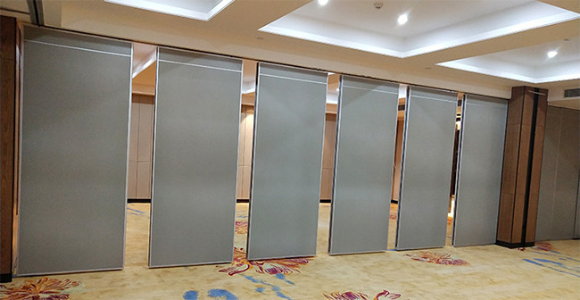 OEM ODM Sliding Wall Divider POM Hanging Wheels Folding Soundproof Walls