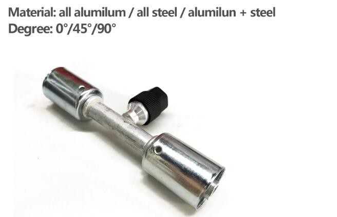 Value Auto A/C Hose O-Ring Female Beadlock Fitting With R134a Port A/C Couplers R134a Port fittings Adapters R134a port