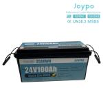 24V RV Lithium Battery 100Ah 200Ah 300Ah LiFePO4 Deep Cycle Batteries