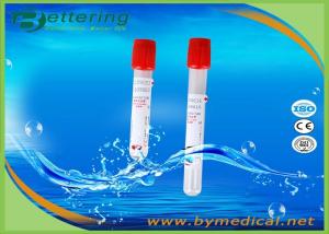 China Disposable Vacuum Blood Collection Tube Procoagulation Tube With Red Cap wholesale