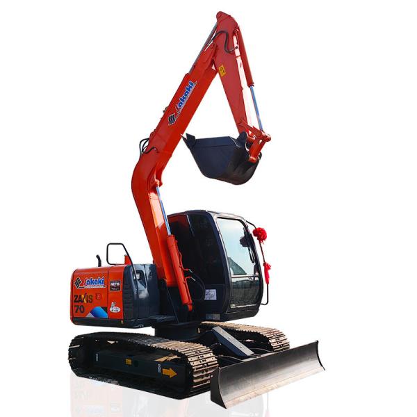 ZX70-8 Hitachi Used Excavators 0.3m3 Bucket Capacity 41kw Used Small Excavator