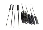 Industrial Pipe Deburring Brush , Abrasive Ball Cross Hole Deburring Brushes