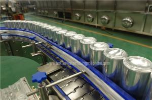 China 2000cans/H Carbonated Counter Pressure Brewery Canning Line wholesale