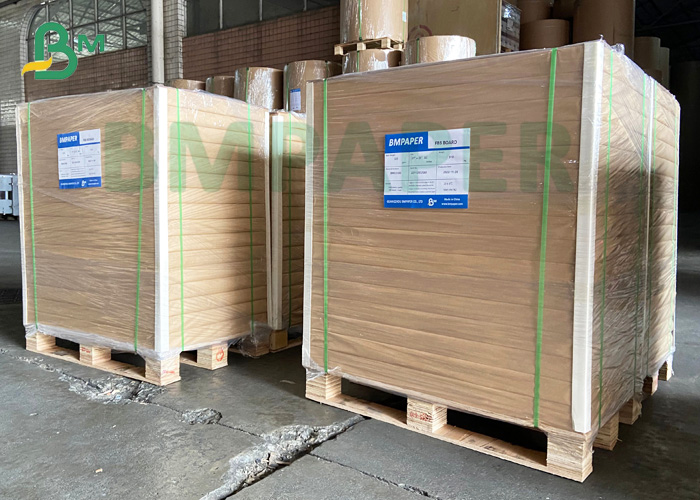 Polyethylene coated cardboard