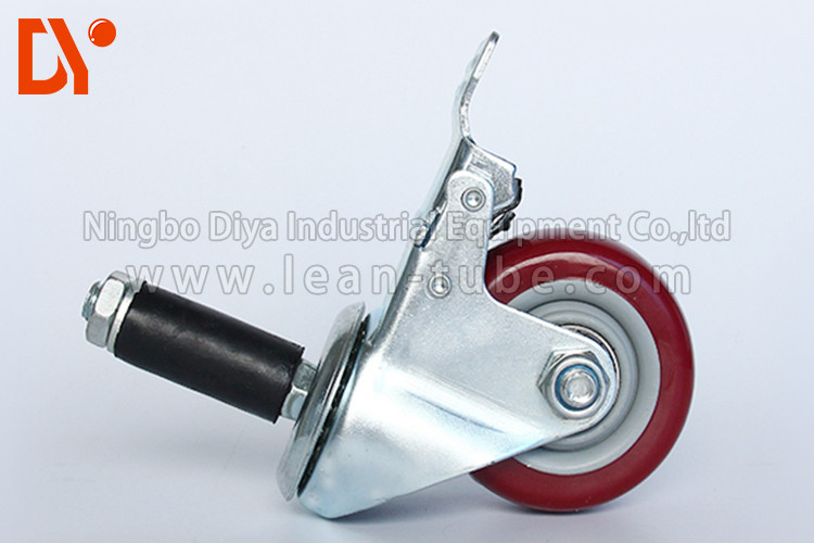 Professional Swivel Trolley Wheels Recycling Rust Proof High Performance