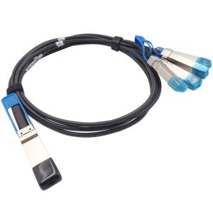 China 100G QSFP28 To 4x25G SFP28 AWG30 Passive DAC Breakout Cable wholesale
