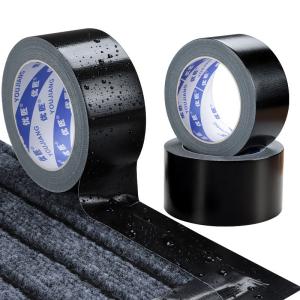 China High Viscosity Black Duct Tape Clothes For Indoor Outdoor Applications No Logo Printing wholesale