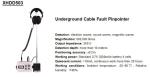 Underground Precise Cable Fault Locator With Acoustic Magnetic Detection