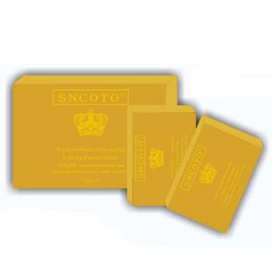 China Pure Golden Anti-aging &amp; Lifting Facial Mask wholesale