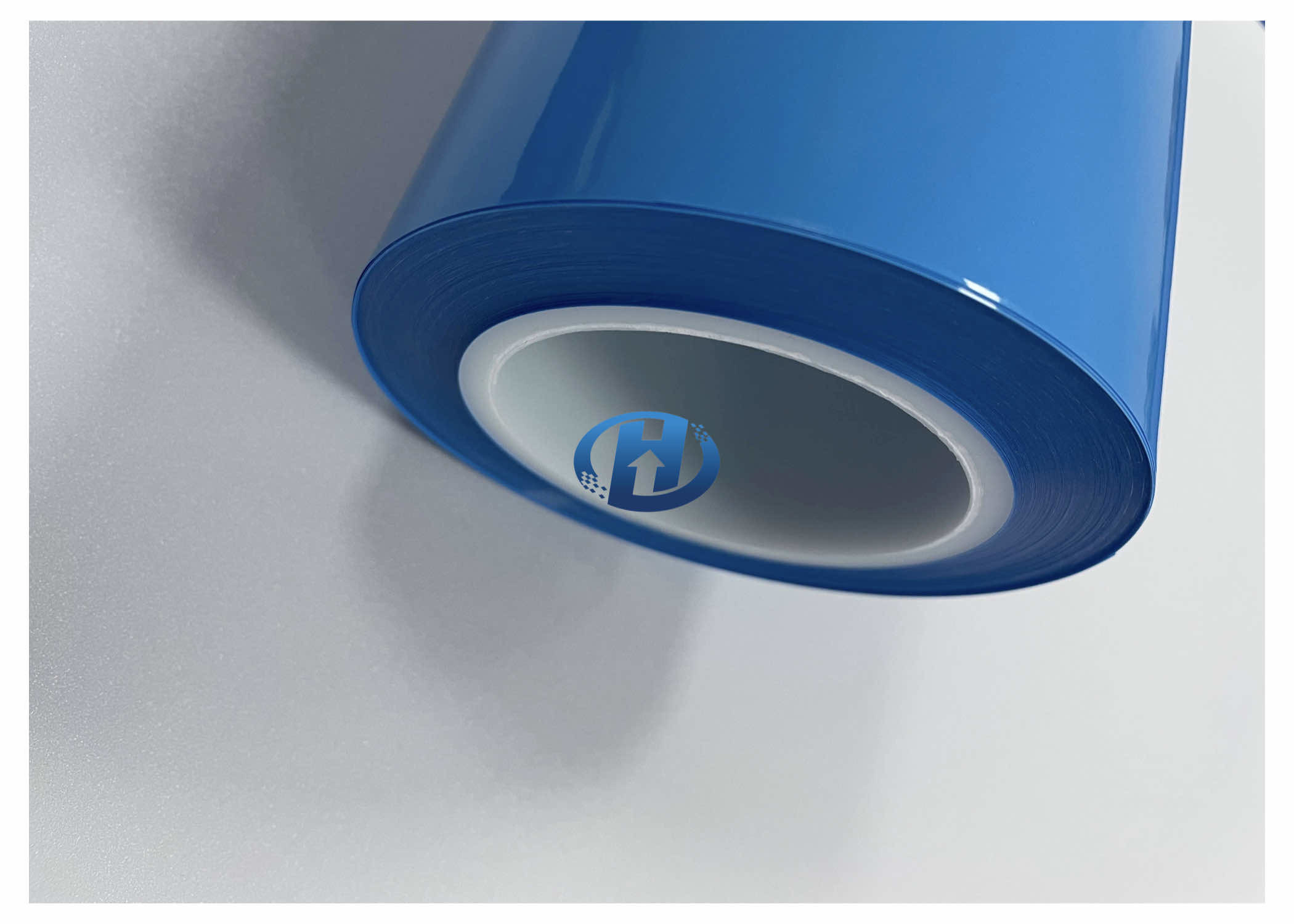 50 μm Blue LDPE Protective Film UV Cured LDPE Release Film, No Silicone Transfer No residuals for Tapes