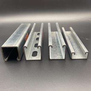 China Metal Steel 41x41 41x21 Slotted Unistrut Channel wholesale