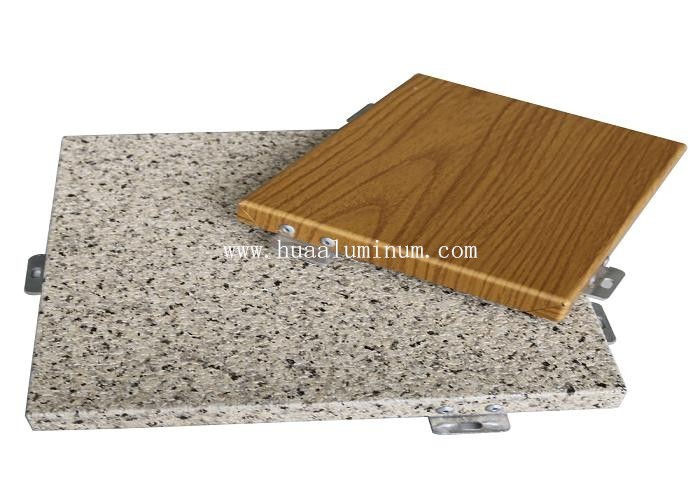 Antibacterial Aluminium Solid Panel , PE Coated Aluminium Cladding Sheet