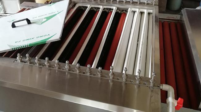 Foshan Star Horizontal Glass Washing Machine with Double Stage