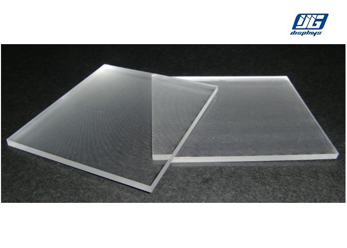 Customized Size Laser Dotted Acrylic LED Light Guide Plate LGP PMMA Material