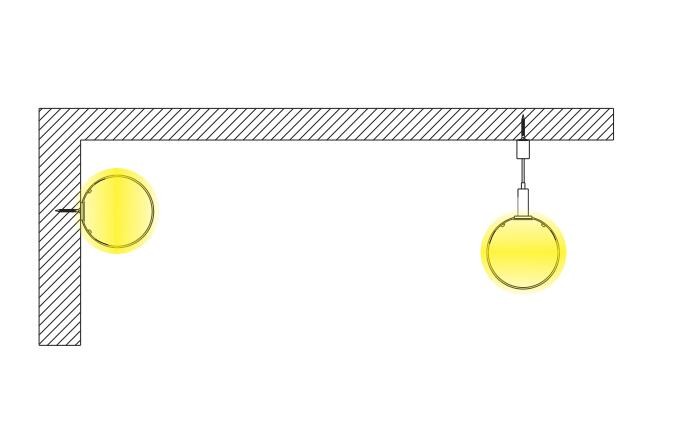 YB ABS Steel LED Linear Pendant Light 4000K / 6500K High CRI High Brightness