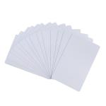 White Glossy 0.38mm Thickness PVC ID Card