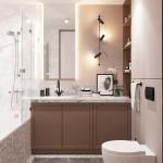 Fancy Wall Mirror Bathroom Vanity Cabinet 1000/1200/1500 mm