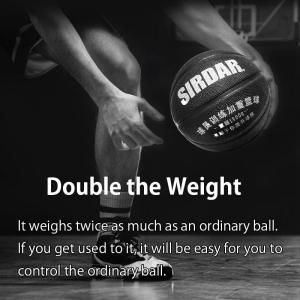 China Basketball Standard Size 7 Heavy Weight Balls Improve Strength Dribble Basketball Trainer wholesale