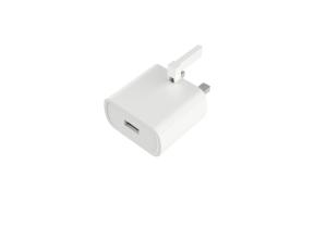 China DC 5V 2.4A Wall Charger , 50g USB Power Plug Adapter Single Port wholesale
