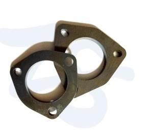 China Welding Parts Laser Cutting Fabrication Stainless Steel Flat Flange For Railway Industry wholesale