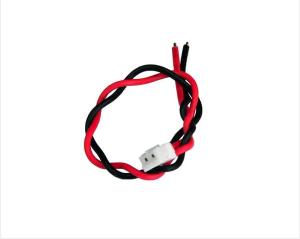 China JST-RB 2P Electronic Wire Harness RED / BLACK 130mm Female Jumper Wire wholesale