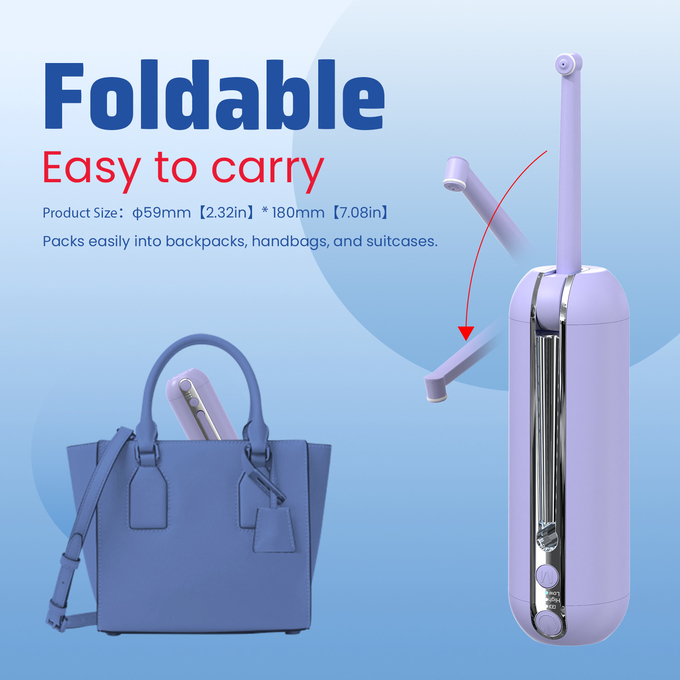 2-4 Hours Charging Time Electric Portable Bidet 6 Level Bottle Waterproof