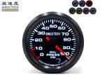 SINCO TECH Electric Oil Pressure Gauge 52mm PSI Unit 7 Colors Display PM Motor