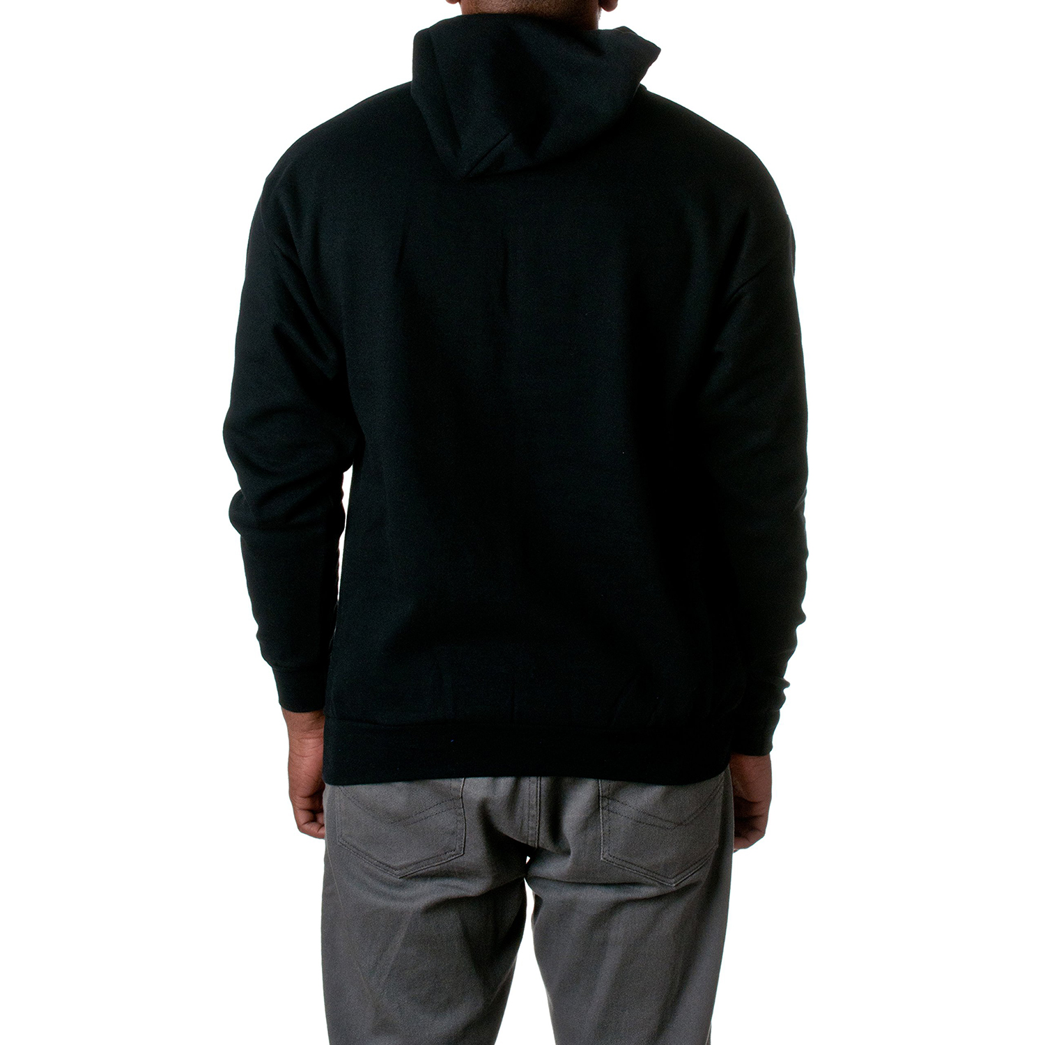 100 Cotton Men'S Hooded Sweatshirt Eco-Friendly Streetwear Sweatshirts Oversize Solid