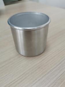China Aluminum Canister Satin Polished Surface wholesale