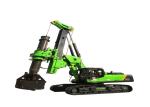 125KN/M Low Headroom Piling Rig