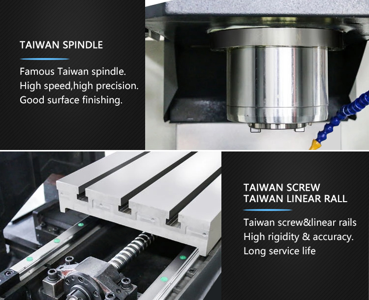 VMC855 High Speed 5axis CNC Milling Machine with 24 ATC Max Table Load of 600kg