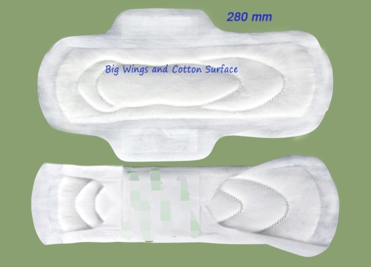 Winged Full Protection Biodegradable Overnight Sanitary Napkins