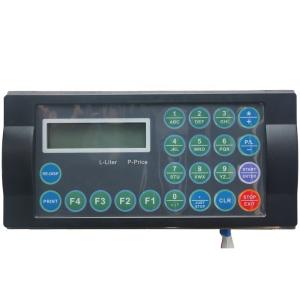 China Waterproof Membrane Gas Pump Key Pad Button Panel Fuel Dispenser LCD Display wholesale