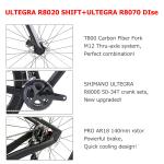 SAVA Carbon Fibre Gravel Bike , 47cm Hydraulic Brakes Road Bike