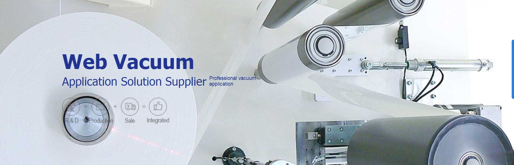 Roll to Roll Function vacuum metallizer for BOPP PET CPP PVC Film in Carton Packaging