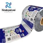 Durable Plastic Bag Materials Printed Packaging Film Roll 100 Microns For Potato